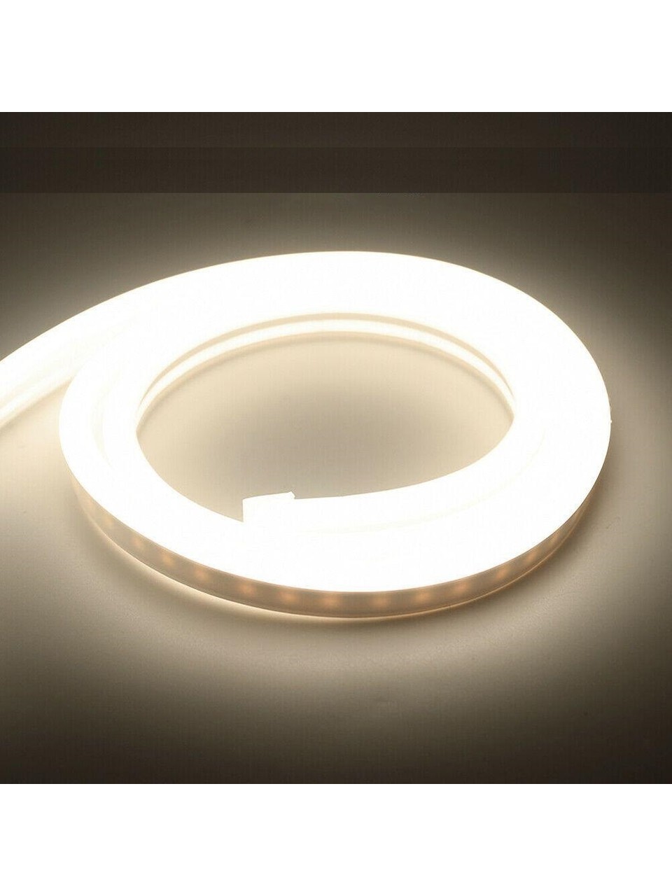 Neon LED Işık Süper Parlak Kumandalı Tüp LED - Beyaz - 1metre