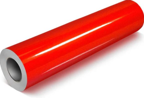 Baskılık Reflektif Folyo Kırmızı 1,24×45,7 Mt.
