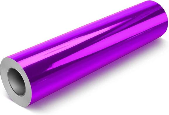 Baskılık Reflektif Folyo Mor 1,24×45,7 Mt.