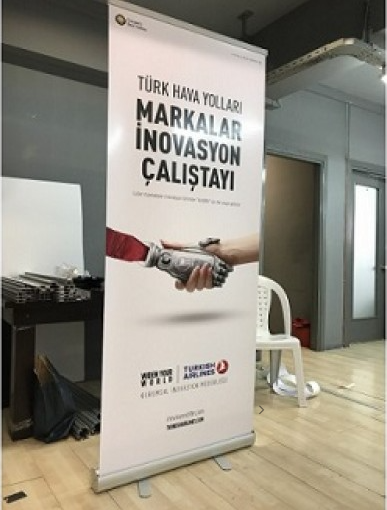 Roll Up Banner 85X200